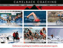 Tablet Screenshot of camelbackcoaching.com